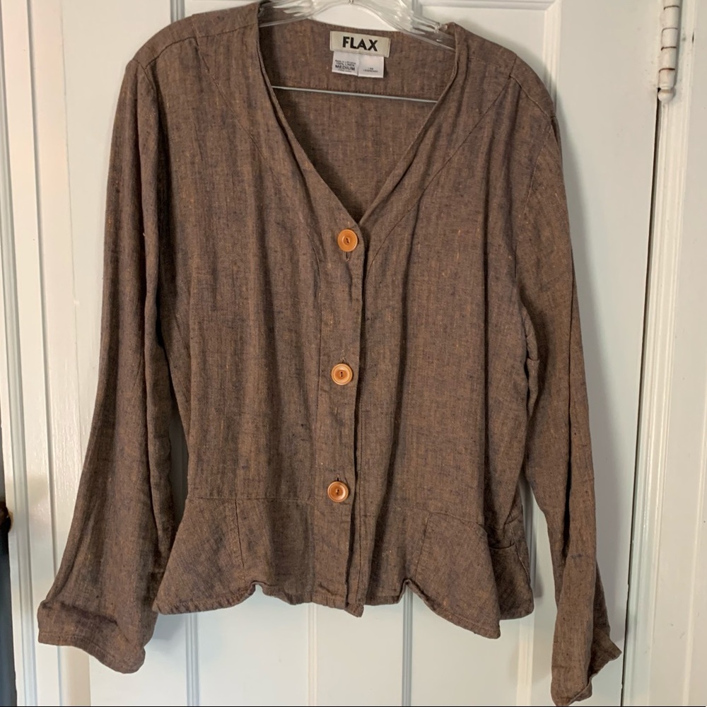 Flax Linen Jacket